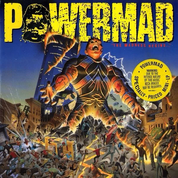 スラッシュメタル超初心者向けレコ評斬り 目指せ4444枚その157 Powermad 【The Madness Begins...】1988 ...