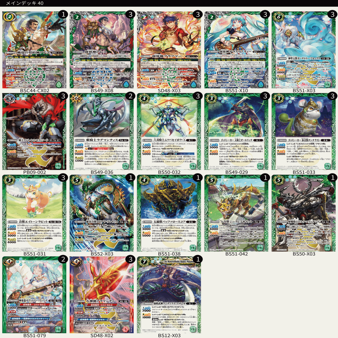 バトスピ】マサムネの、殻人デッキ、総まとめ｜マサムネくんαβγ