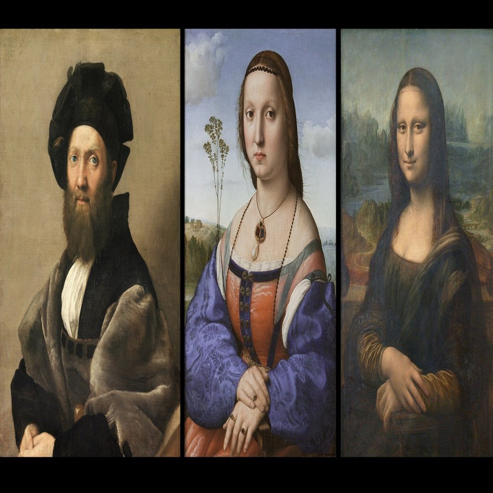 盗まれた『モナ・リザ』の代わりに掛けられたラファエロの肖像画｜西岡