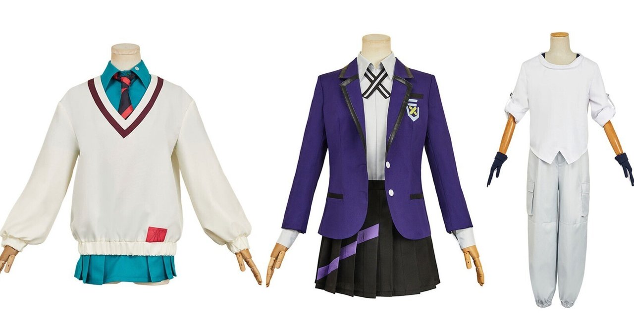 シュウジ・イトウ、アマテ・ユズリハ（マチュ）、ニャアンのコスプレ