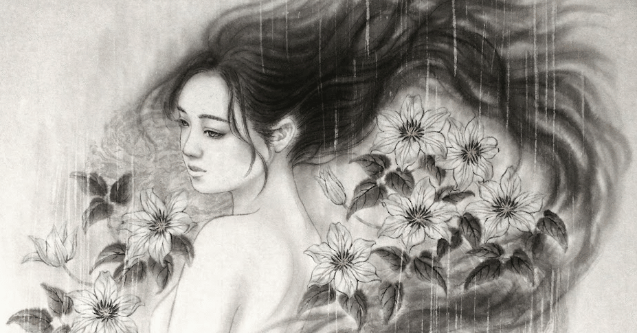 希少】国産和紙に描く墨美神®︎ ～水墨画の醍醐味とは｜歌川派墨絵師