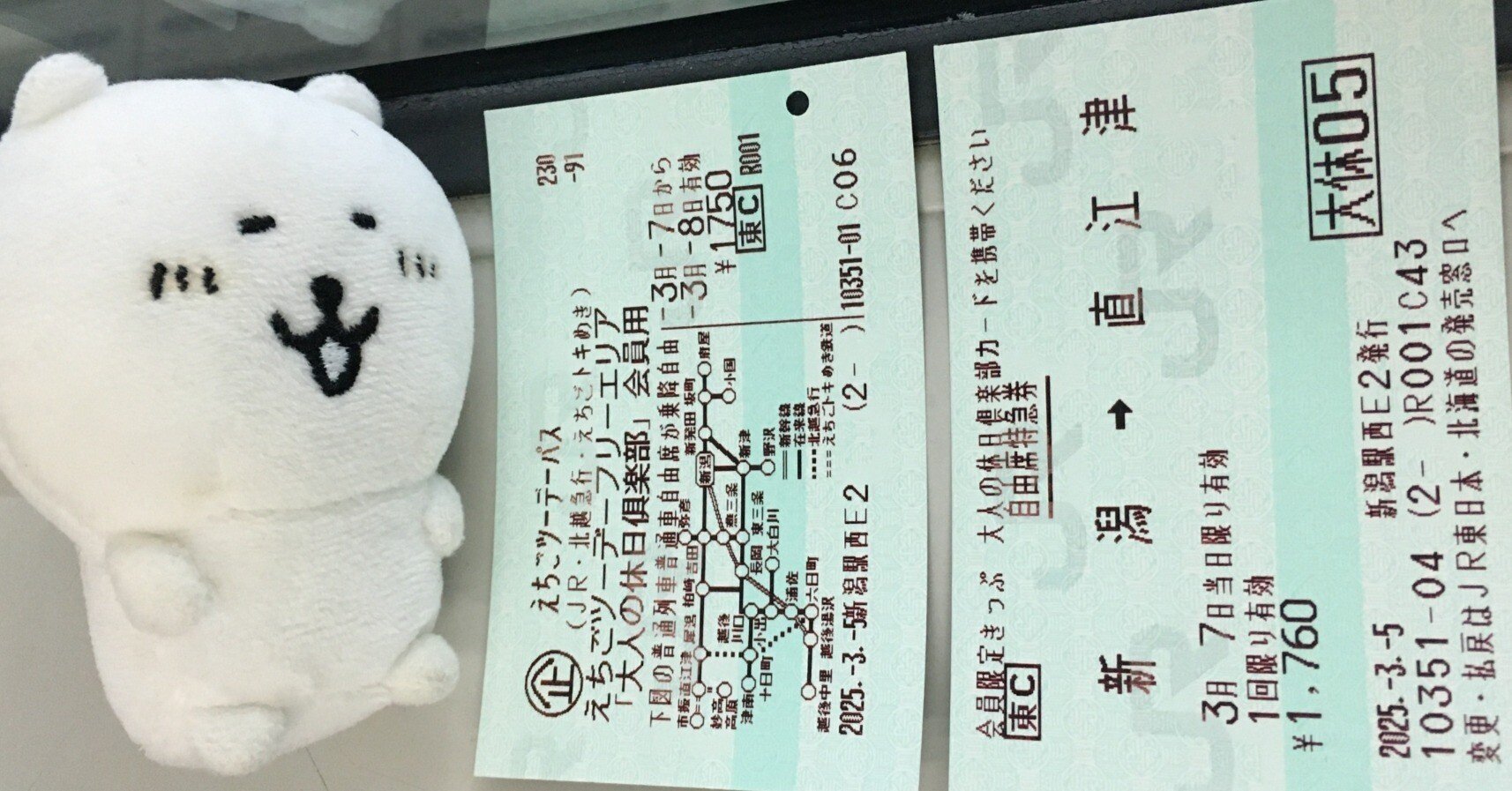 怒涛の「えちごツーデーパス」その1 特急しらゆき4号 新潟－直江津