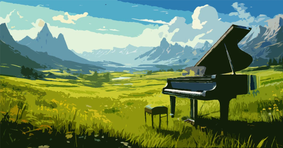 Writing Music Notes Background Playing background music for the world.|紳士パジャマ