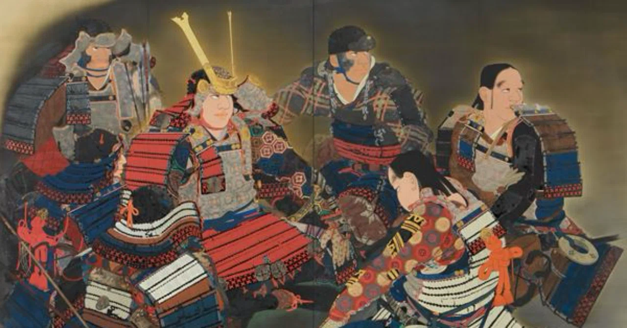 前田青邨画伯「洞穴の頼朝」について｜齊藤潤