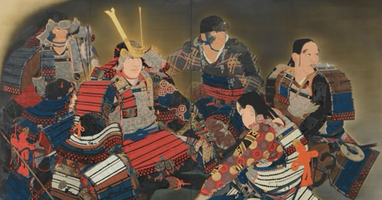 前田青邨画伯「洞穴の頼朝」について｜齊藤潤