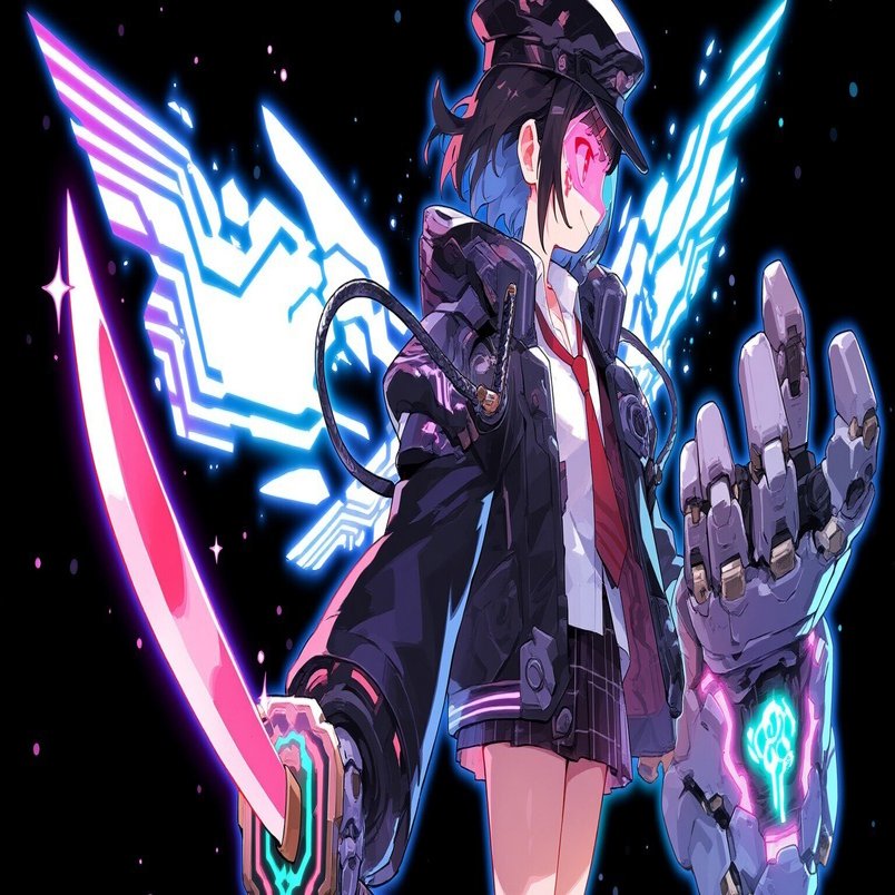 Novel AI(V4,V4.5) プロンプト販売】サイボーグ娘｜tabi Neko :3 / 旅猫。