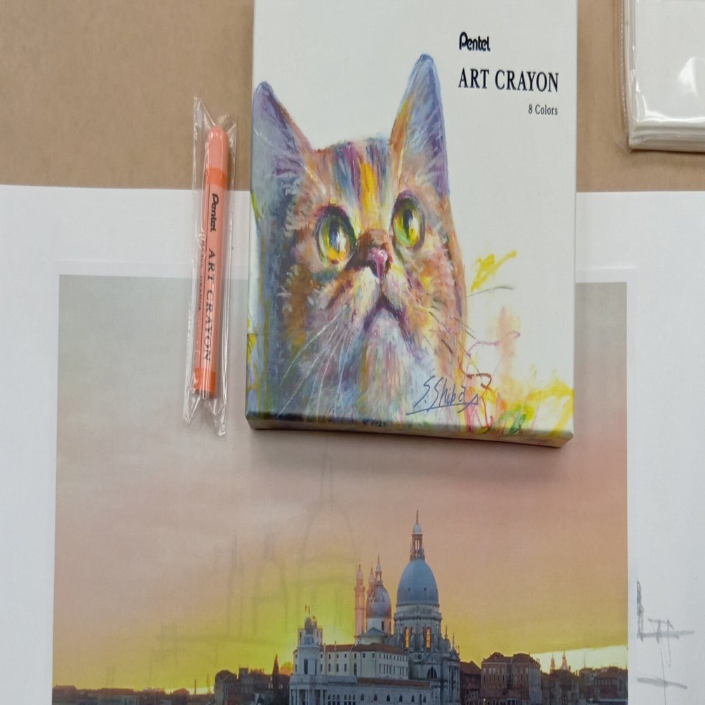 ぺんてるx柴崎春通先生のアートクレヨン教室レポート（更新あり