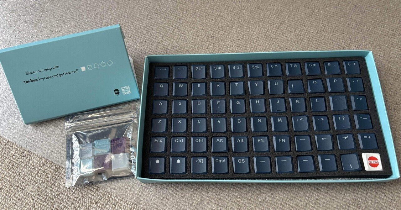 OUTLET SALE- 訳あり品など大放出 TaiHao Thins Keycapsを購入しました｜にしし Profile Low キーボード
