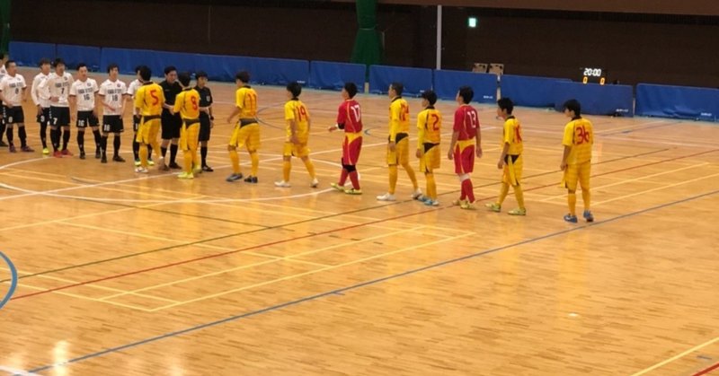 京都府フットサルリーグ一部フゴウ戦 かばちゃん フットサル選手 Note