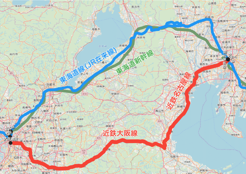 近鉄は名古屋まで線路が通っている Kyotonagoya Note 近鉄は名古屋まで線路が通っている Kyotonagoya Note