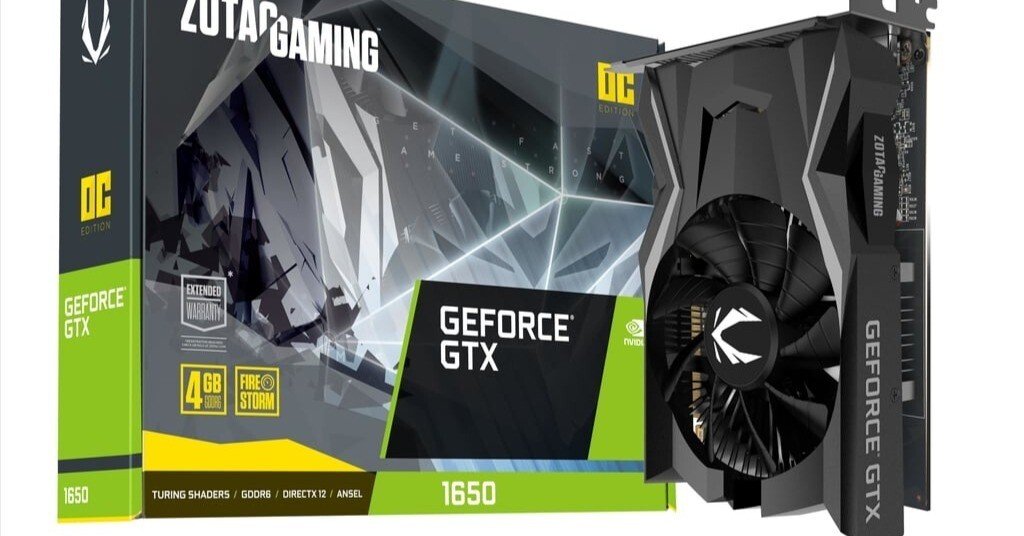 ZOTAC GAMING GeForce GTX 1650 でゲームを起動するとファンが爆速で