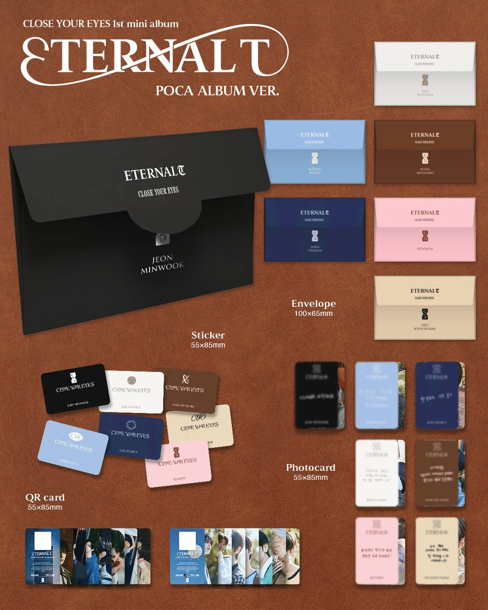 CLOSE YOUR EYES クルユア ツーショット マージンシャン CLOSE YOUR