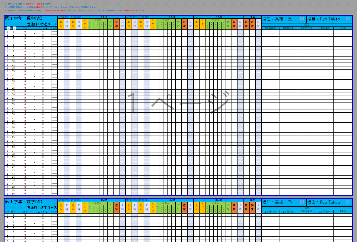 教科担当セット④-3(ⅱ)