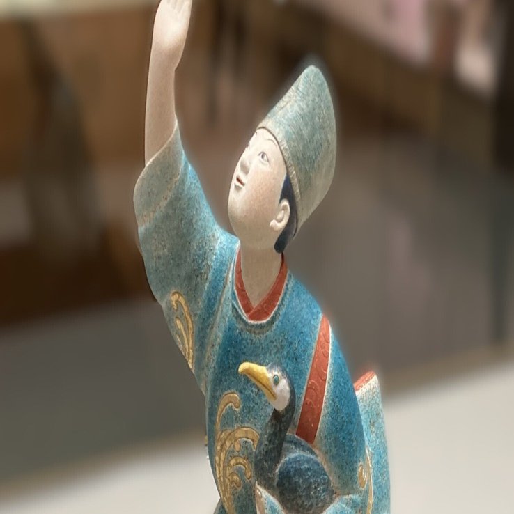 加賀伝統工芸品、紺谷力作「閼伽（あか） 人形」 伝統工芸の技術から