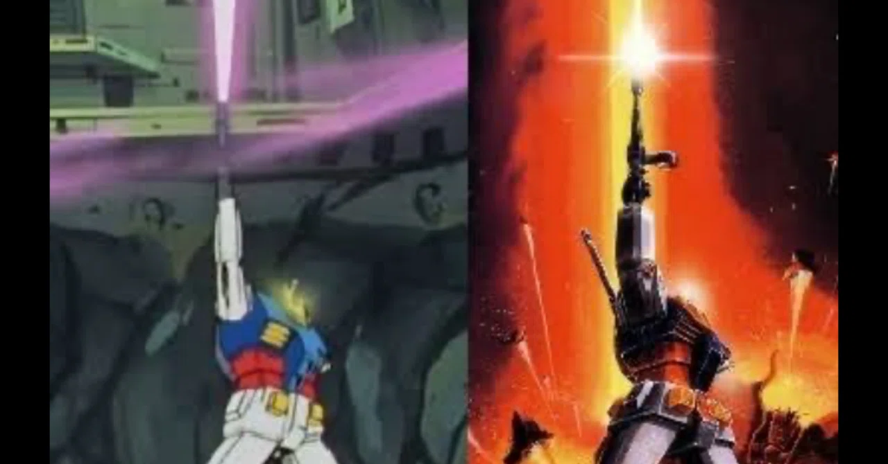 機動戦士ガンダム/Gundam Cel セル画（シャア＆アムロ 第43話:脱出） rectangle_large_type_2_50ecec5