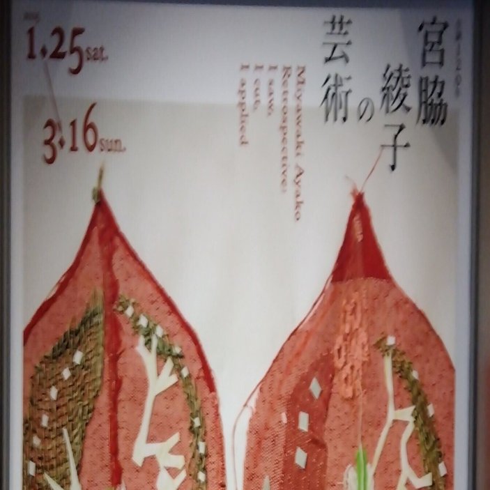 雑感】鑑賞の記録：「宮脇綾子の芸術 見た、切った、貼った」＠東京