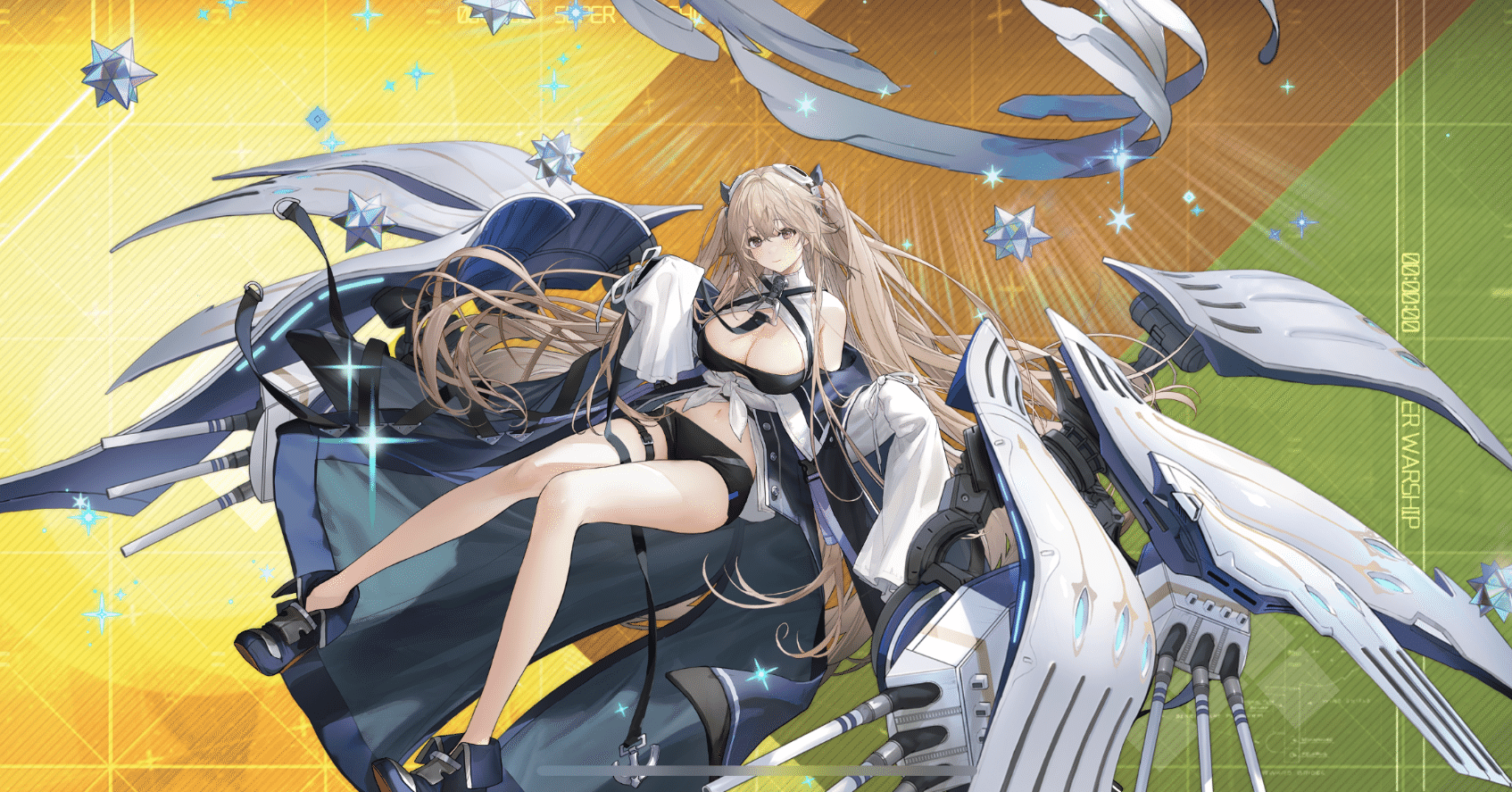【日本未発売・中国限定】アズールレーン【水着アンカレッジ】流砂コロッタ アズレンボイス集) アンカレッジ水着衣装Liv2D ドルフィンブルー