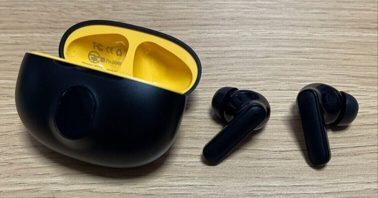 ワイヤレスイヤホン ブラック/イエロー Amazonで900円台、格安 Bluetooth イヤホンの簡易レビュー。意外と音質