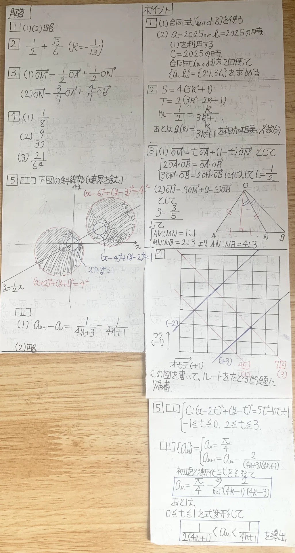 【後期問題付き】一橋大学過去問セット　2015-1998 2015年 一橋大学 数学 大問5 [1] 解説 | 宮代プレップスクール