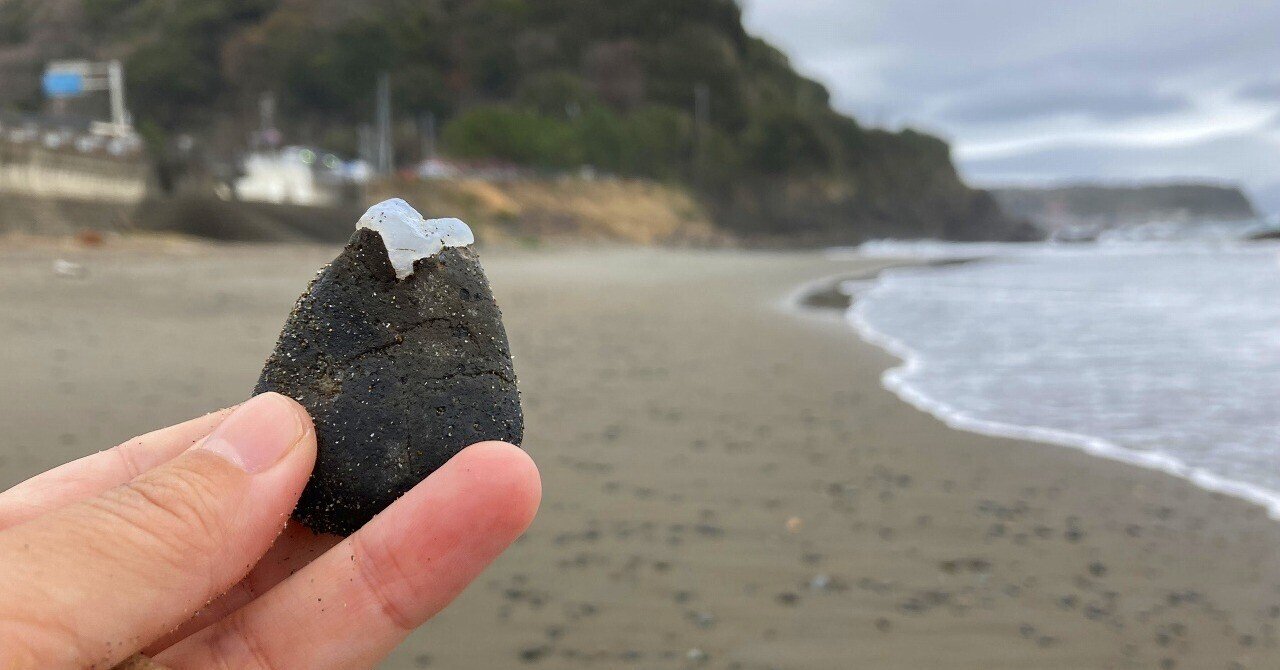 ぎょくすいと瑪瑙とシーグラス、陶片！河津浜海水浴場で