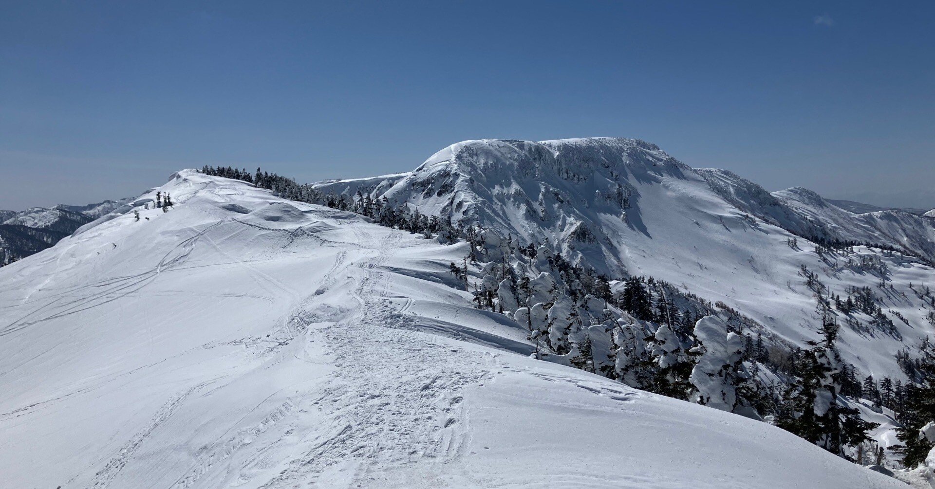 神楽ヶ峰】快晴バックカントリースキー｜この山に登ってみた｜waka_namy