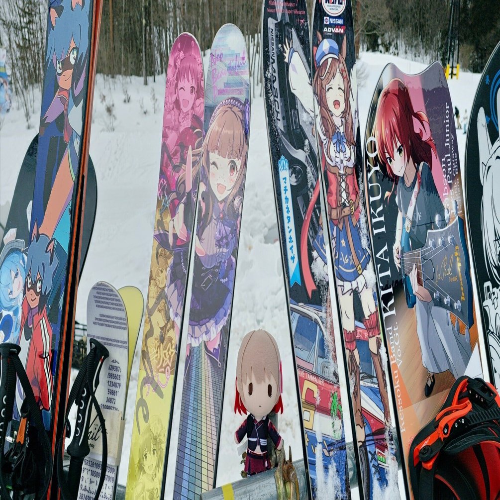 【痛板】KEI-SKI EZO 75 スキー板 アニメデザイン 痛板】KEI-SKI EZO 75 スキー板 アニメデザイン 痛板】KEI-SKI EZO 75