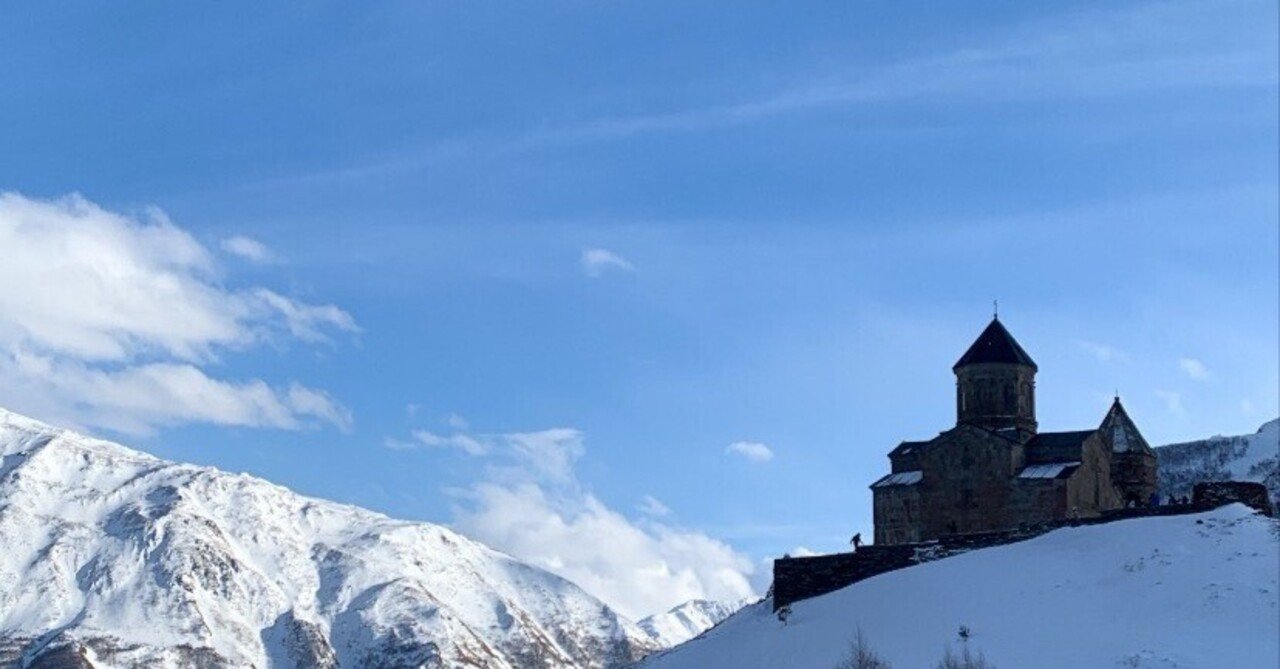 ジョージア一人旅】天国に一番近い教会に行ってきた day6｜華のある漢