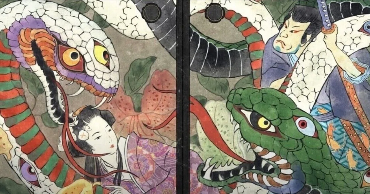 モノノ怪 　漫画　薬売り　初版　唐傘　火鼠　蛇神　化猫 日本神話を元にモノノ怪火鼠を見る。｢蛇神｣の予想も【モノノ怪考察】｜ぱ！