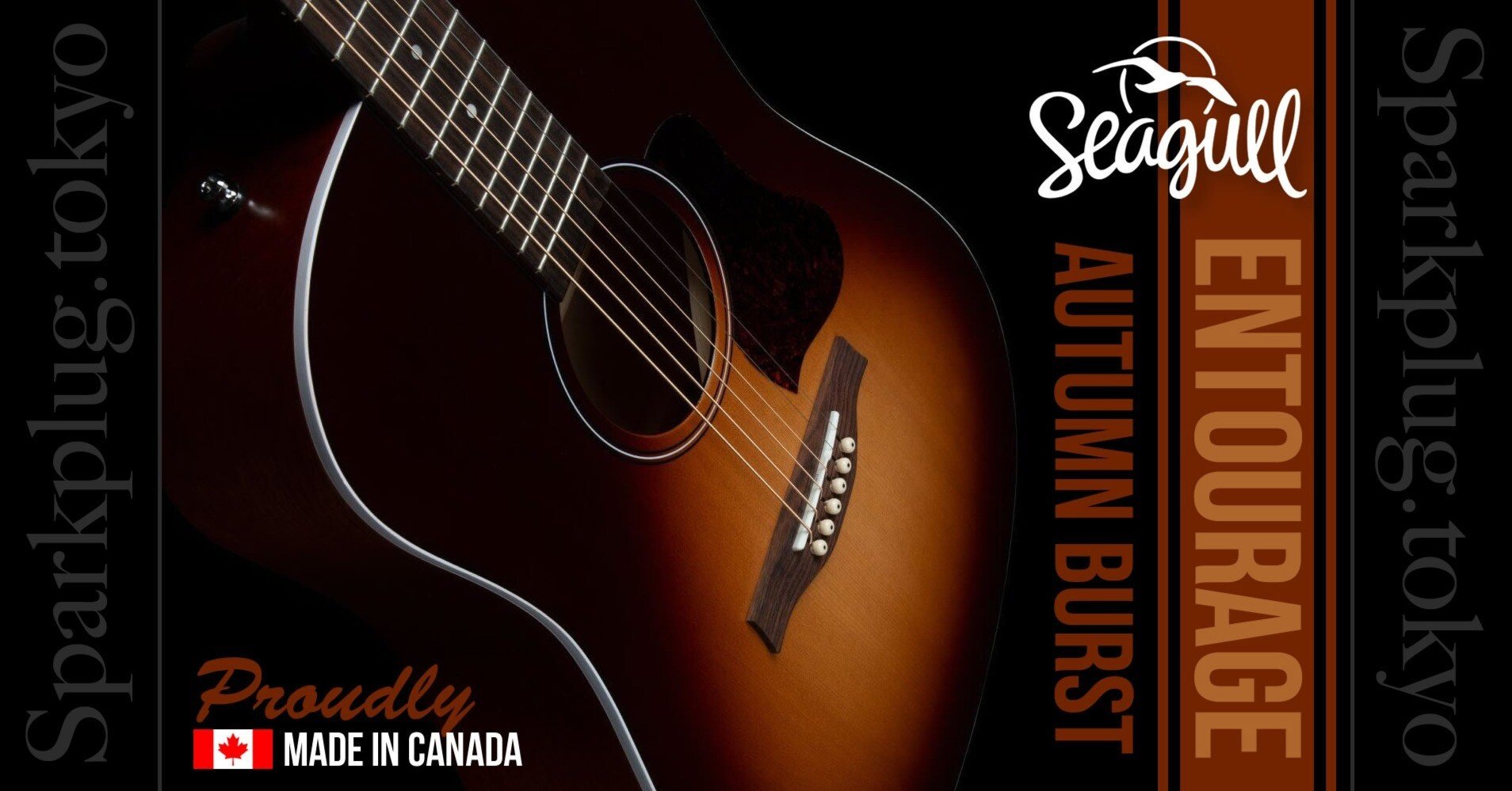 カナダの名門シーガルによる伝統的なドレッドノート「ENTOURAGE AUTUMN