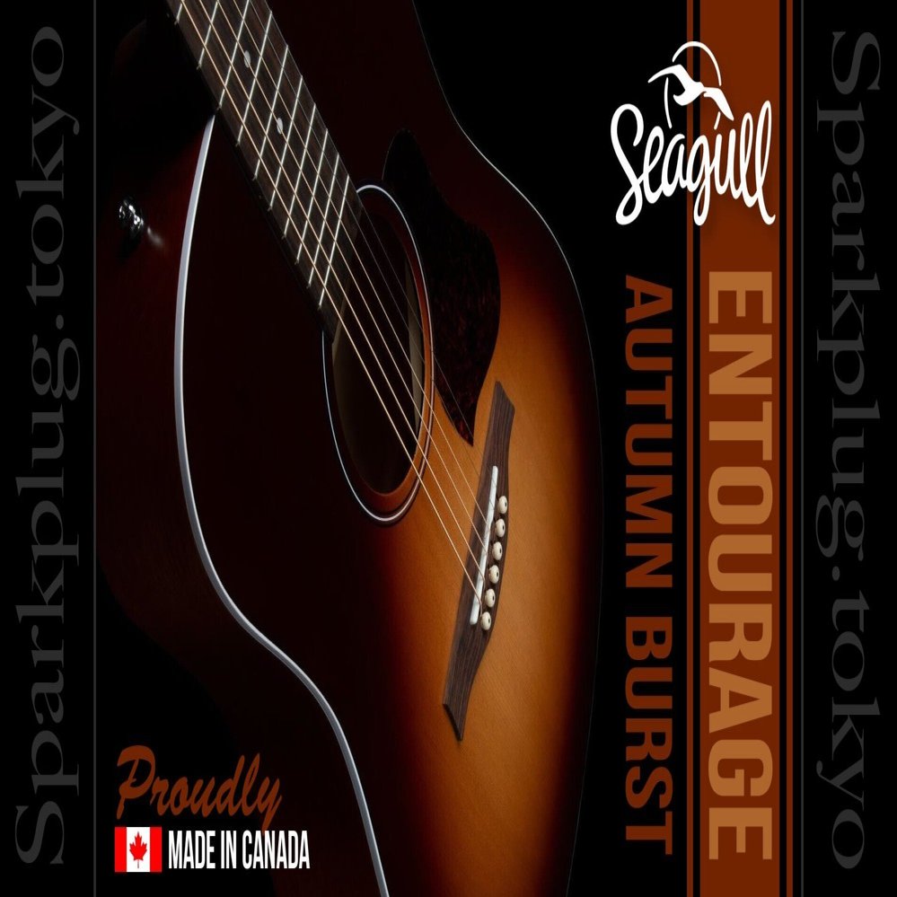 カナダの名門シーガルによる伝統的なドレッドノート「ENTOURAGE AUTUMN