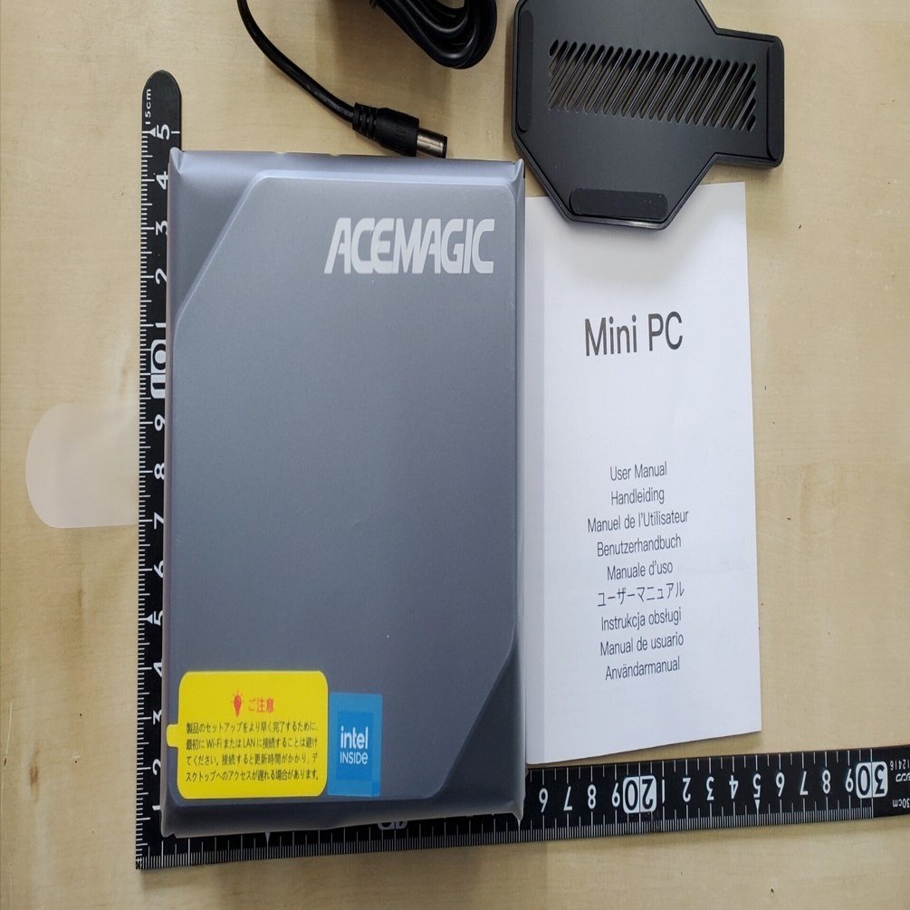 ミニpc Acemagic S1 N97 8GB ストレージなし ミニpc Acemagic S1 N97