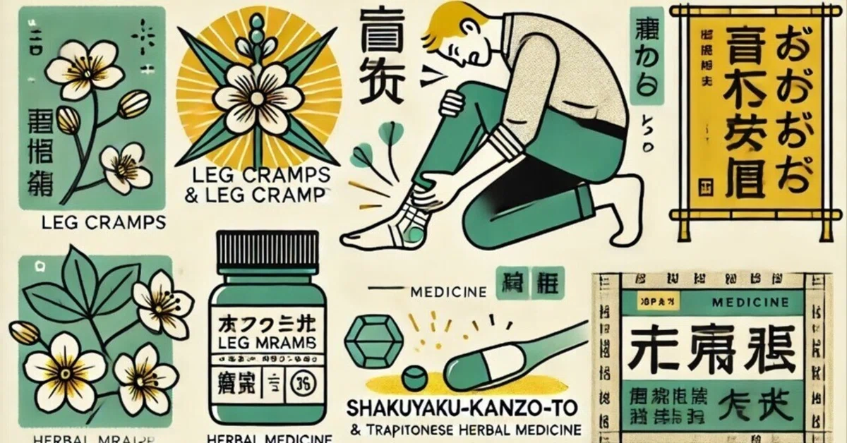 漢方でこむら返りを防ぐ?芍薬甘草湯のエビデンスと注意点を徹底解説!|青島周一
