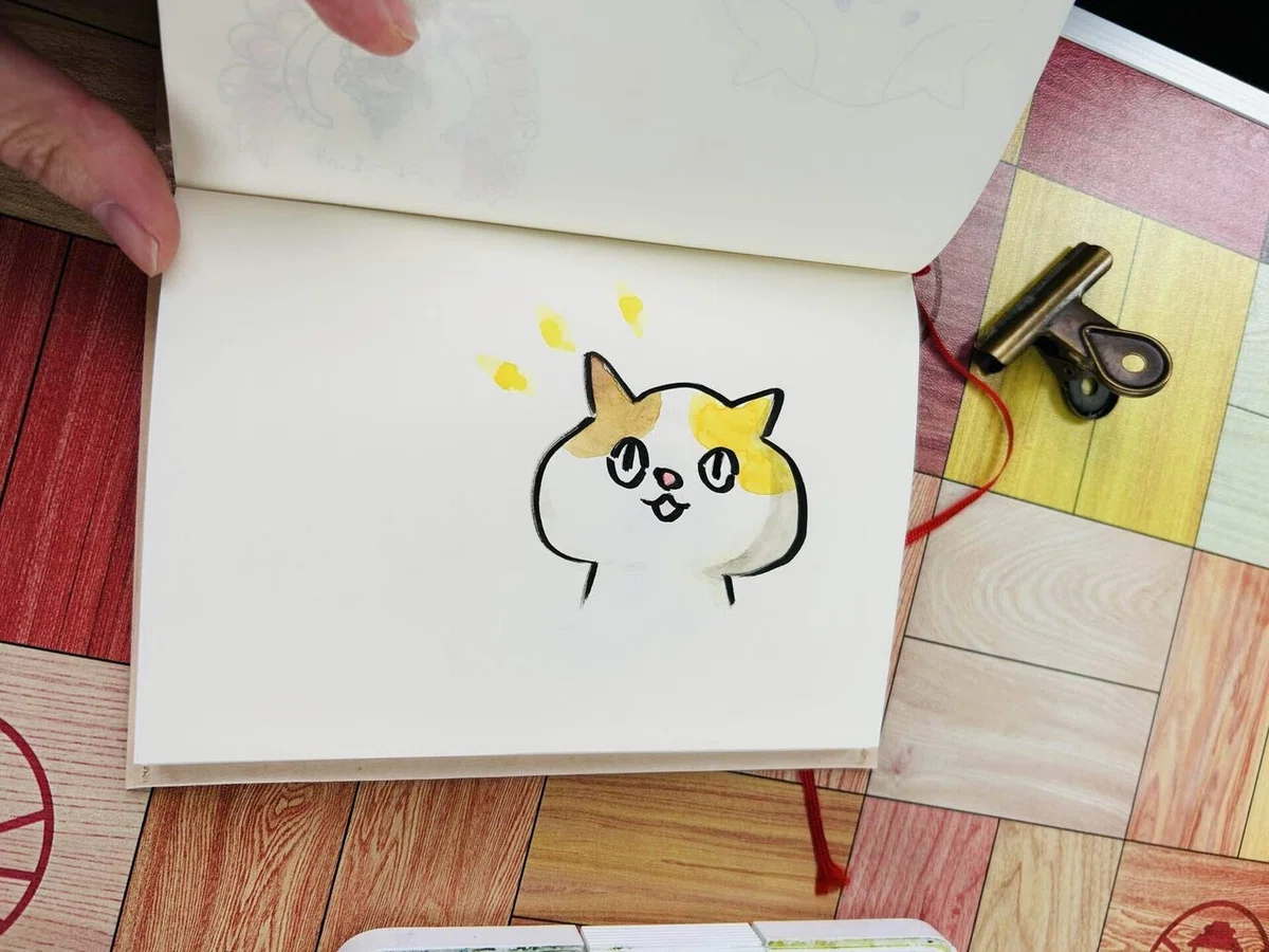 ネコの絵