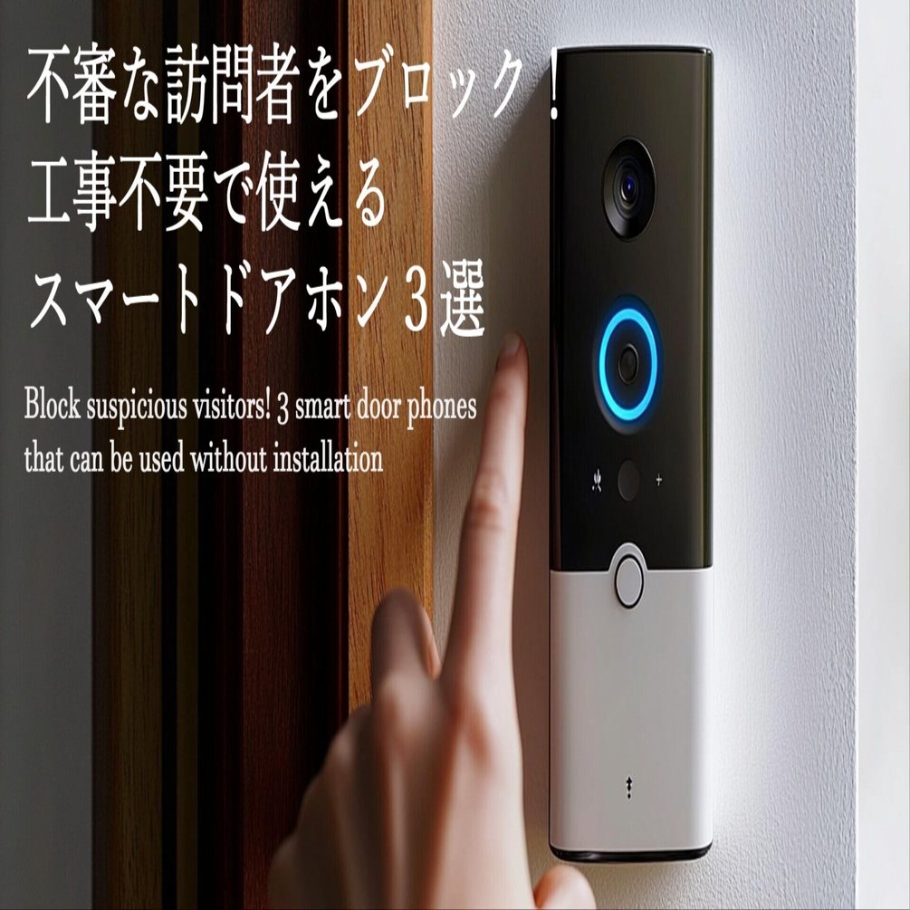 不審な訪問者をブロック！工事不要で使えるスマートドアホン3選｜テクたん