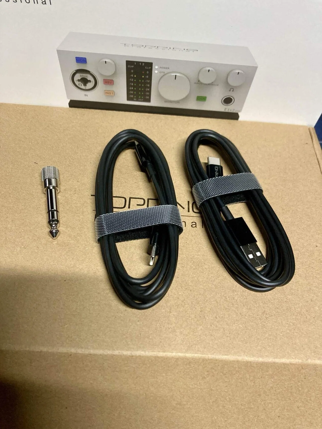 Topping E1x2 OTGを購入したのでYAMAHA AG06（無印）と比較してみた