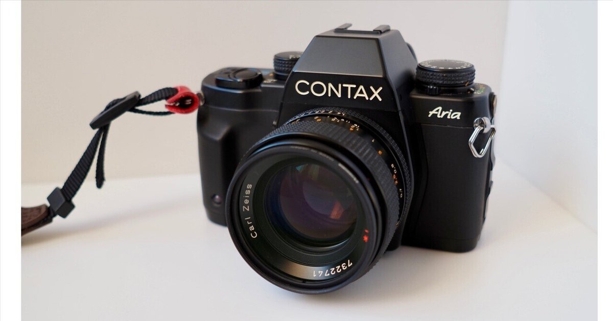 CONTAX Aria にフィルムを｜ノエル(沼人)