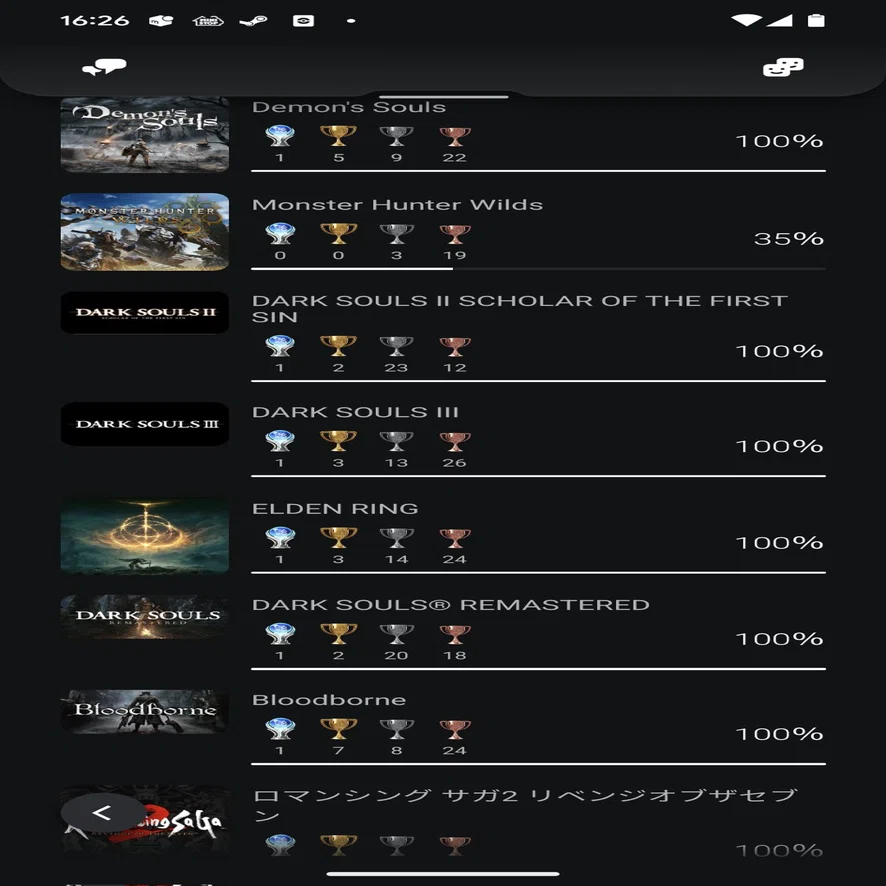 Bloodborne、ダークソウル リマスタード、エルデンリング】トロコン