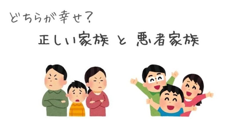 どちらが幸せ 正しい家族と悪者家族 悪 即 謝 謝る勇気でハッピーファミリー 島田友和 ワ ノベーション やむなし心理学 Note