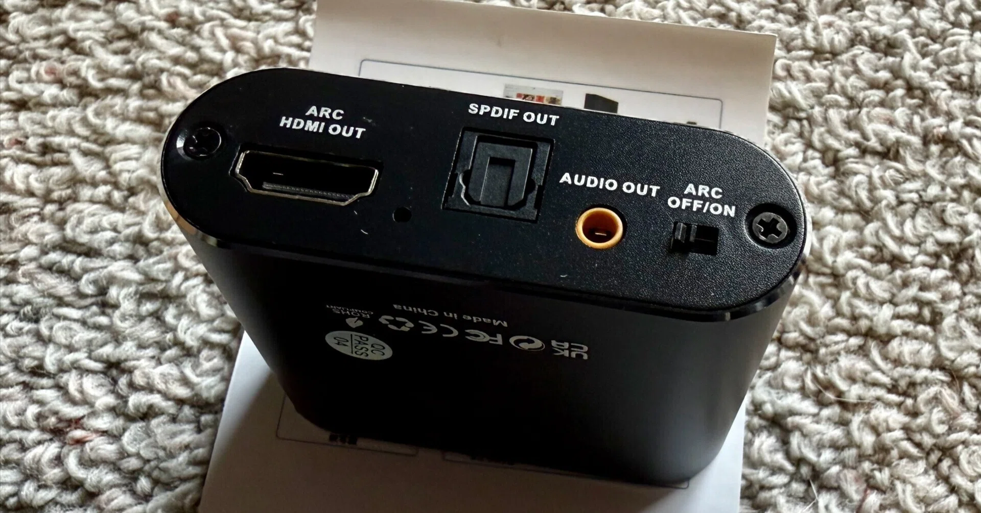 PS5 ProをPCモニターとサウンドバーで使えるようにHDMI音声分離機を 