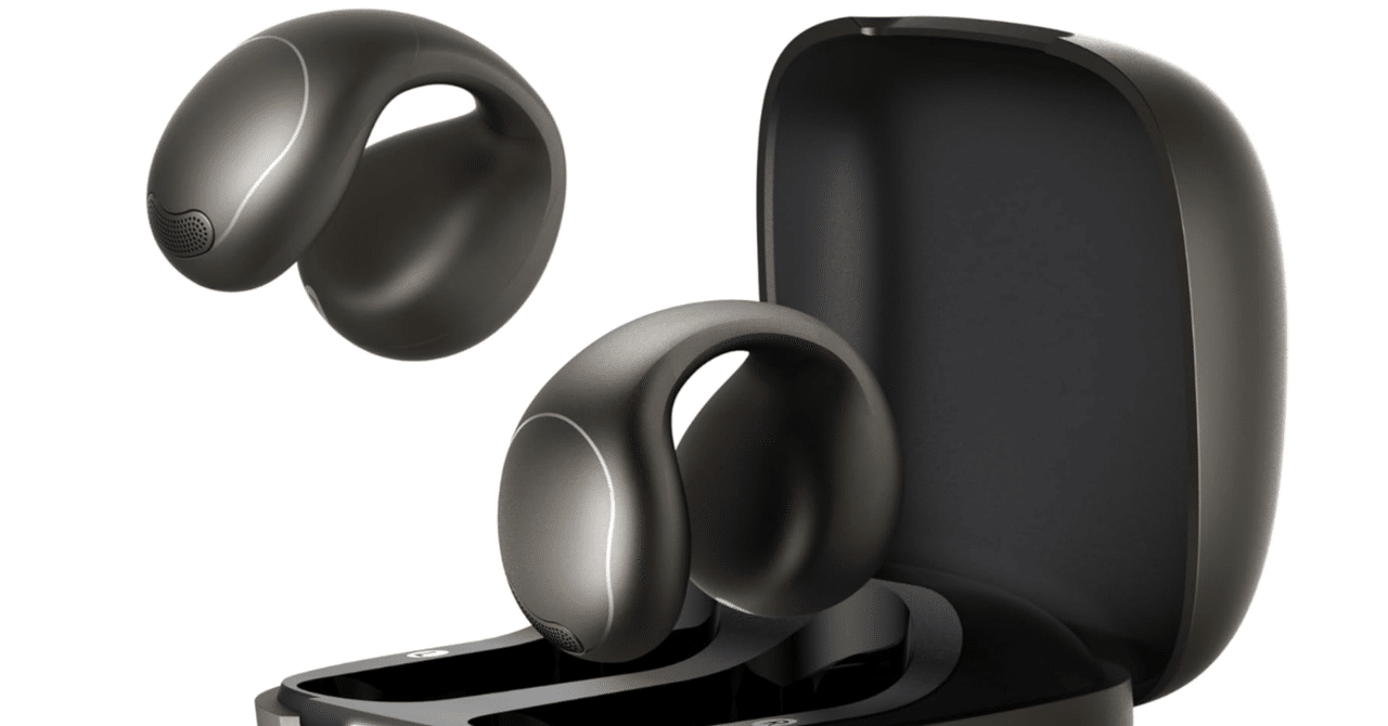 オープンイヤー型ワイヤレスイヤホンAnker Soundcore C40iレビュー：耳