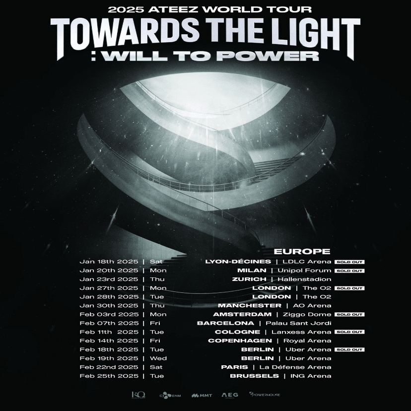 ATEEZ 】2025年ヨーロッパツアー まとめ｜miyu-fa(みゆふぁ)