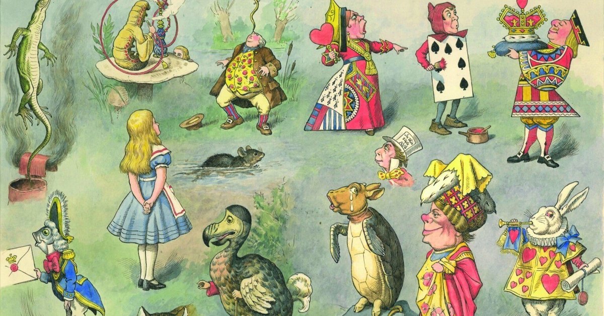 不思議の国のアリス♥️チェシャ猫きのこ