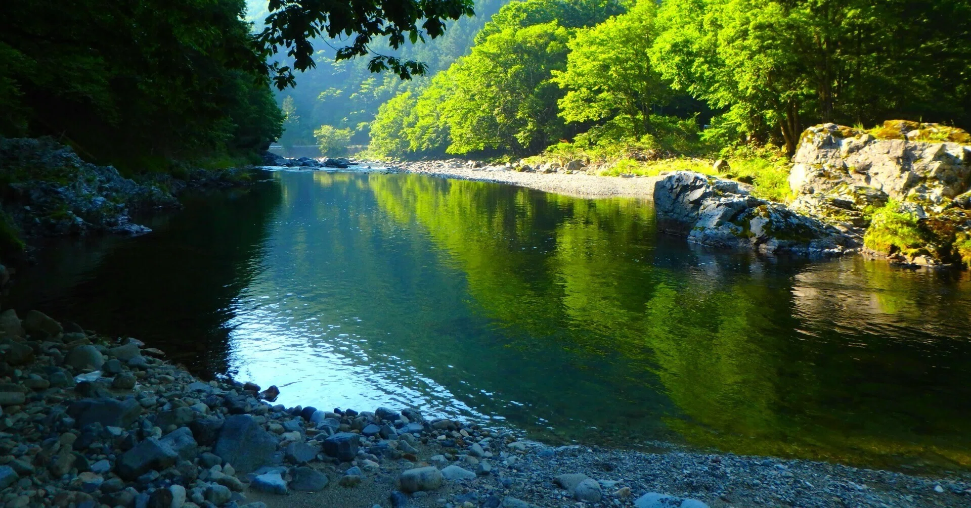 渓流釣りの「い・ろ・は」～馬瀬川上流 渓流釣行：釣り方を教えるって 