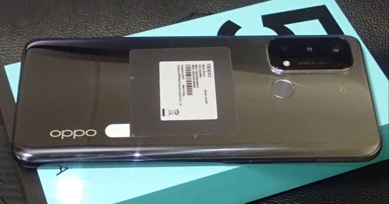OPPO Reno 5A ※カメラ不調です OPPO Reno5Aの画面修理でガラス割れ+画面に何も映らない故障が