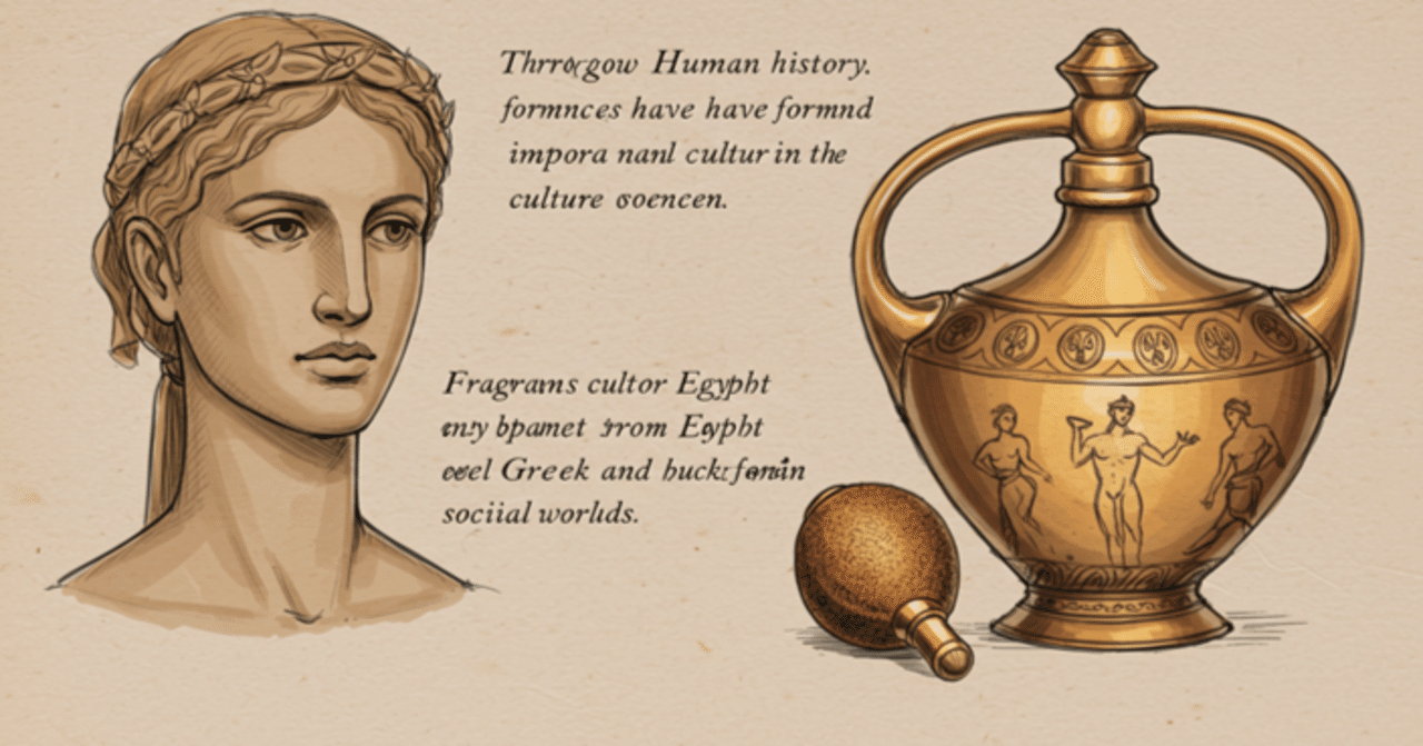 第3章：ギリシャ・ローマ時代の香水 - 香りの文化の広がり