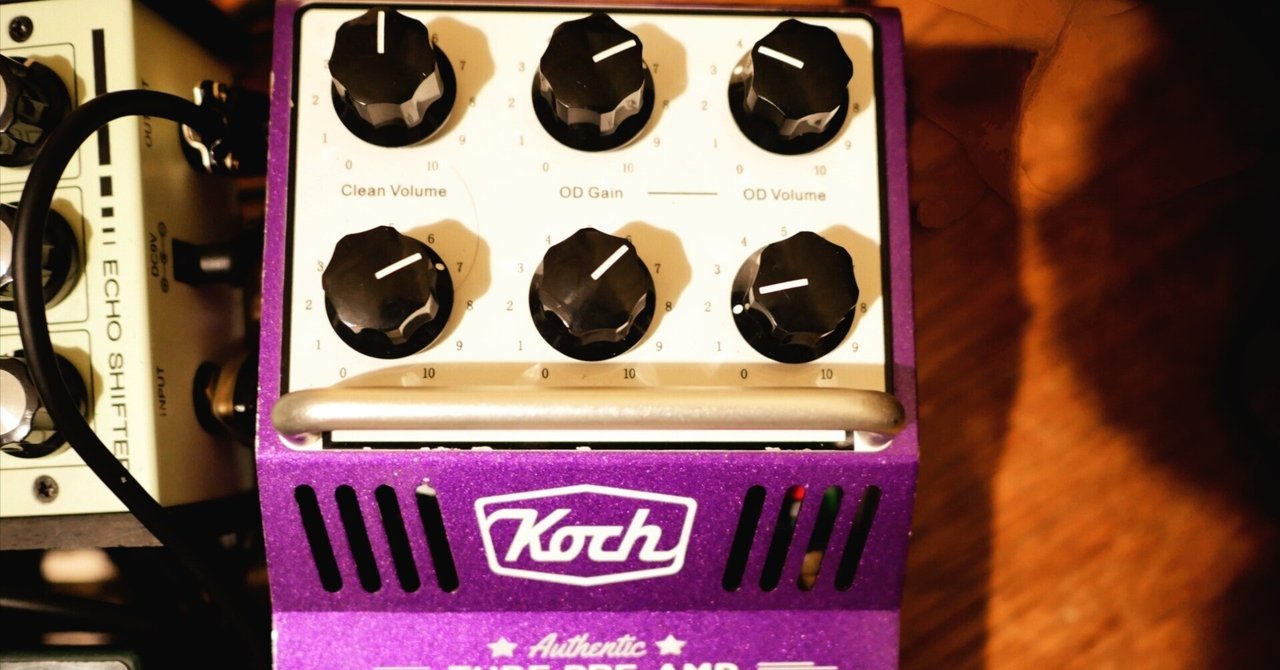 Koch Super lead 真空管 プリアンプ