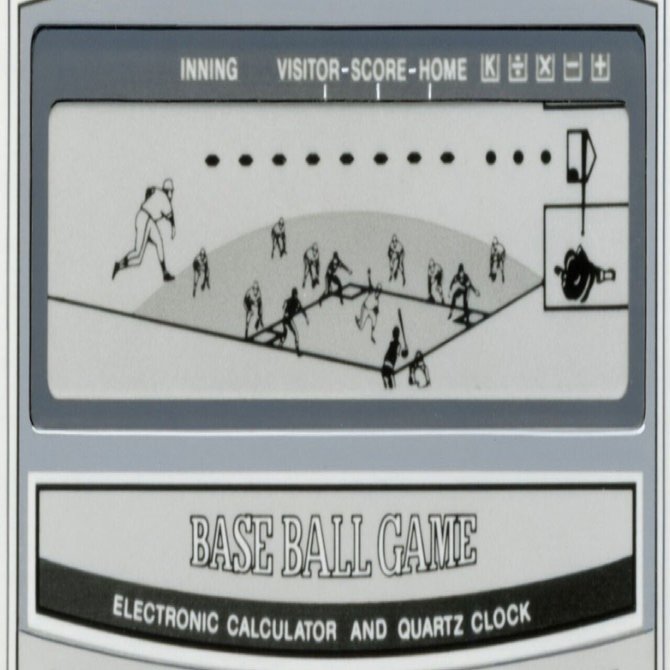 CASIO BB-9 ゲームウォッチ　BASEBALL GAME 野球 Casio BB-9 Baseball calculator | Liquid Crystal