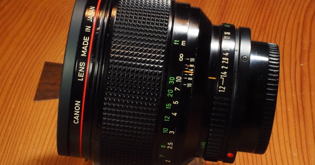 レンズ沼の歩き方」 Canon newFD 85mm/1.2L｜saphirinus