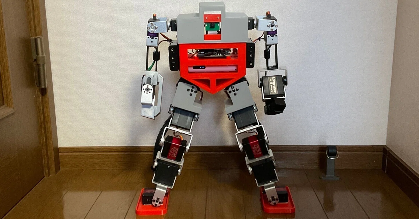 二足歩行ロボを作るのだ 4｜ぼぞん