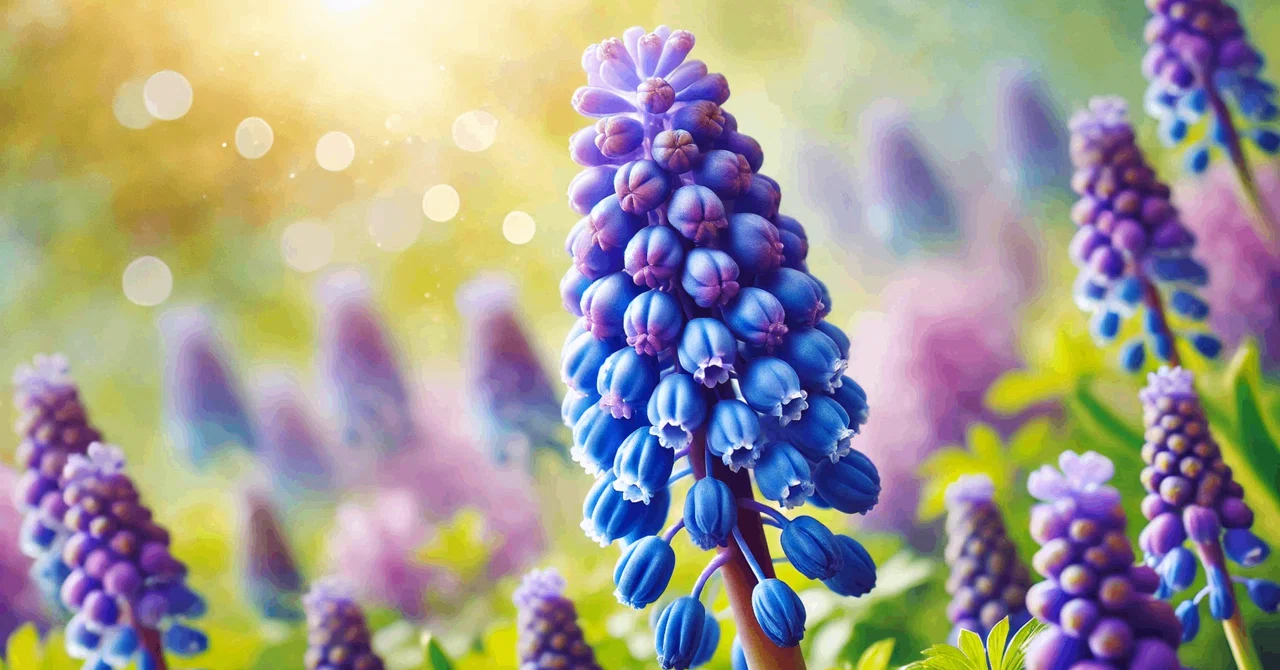 April 3rd Birth Flower: 'Muscari'｜Natsu1